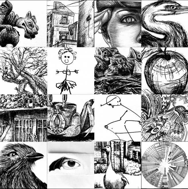 Subscribers' ink drawings 2022